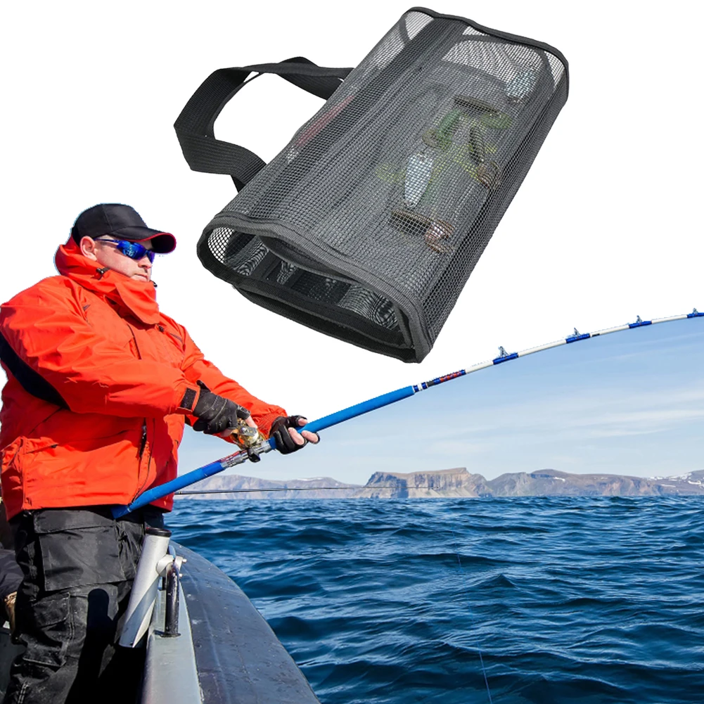 

5 карманов, портативная искусственная приманка большой емкости, крючок для приманки, сумка для хранения приманки, предмет для переноски мягких и жестких приманок