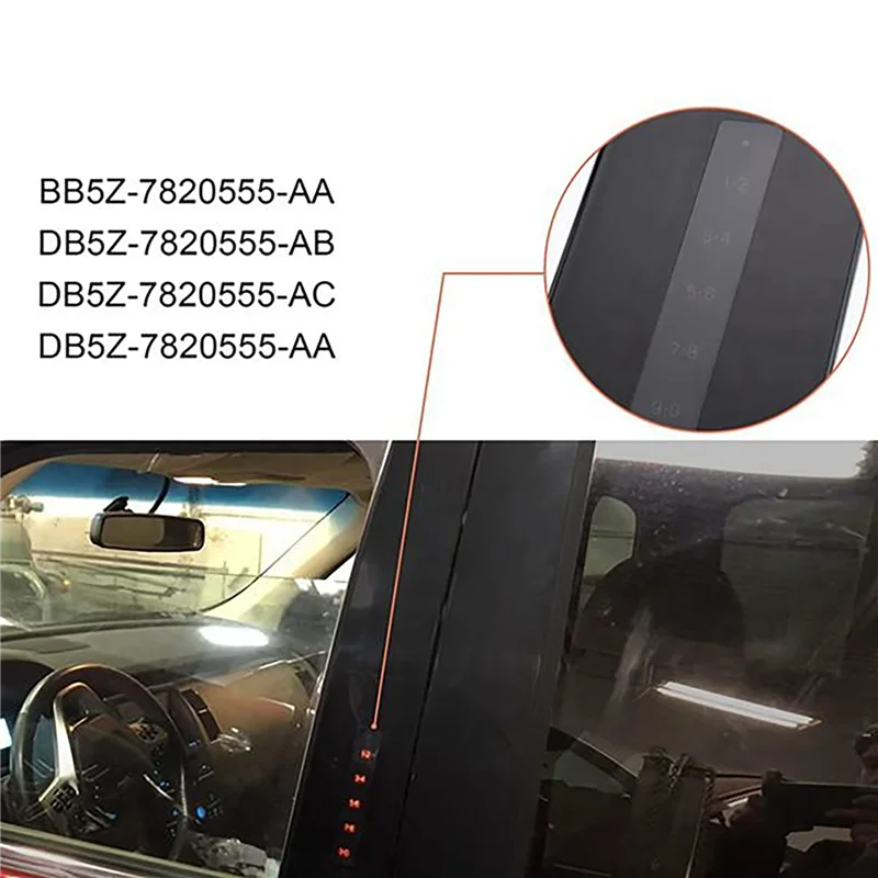 

Hot Selling-Car Front Left B Pillar Molding Trim With Door Entry Keypad Replacement For Ford Explorer 2011-2019 DB5Z-7820555-AC,
