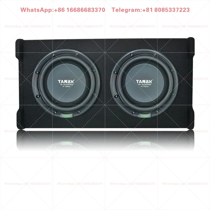Car subwoofer high power professionally modified active trunk 10 inch car audio heavy bass double 10 speakers