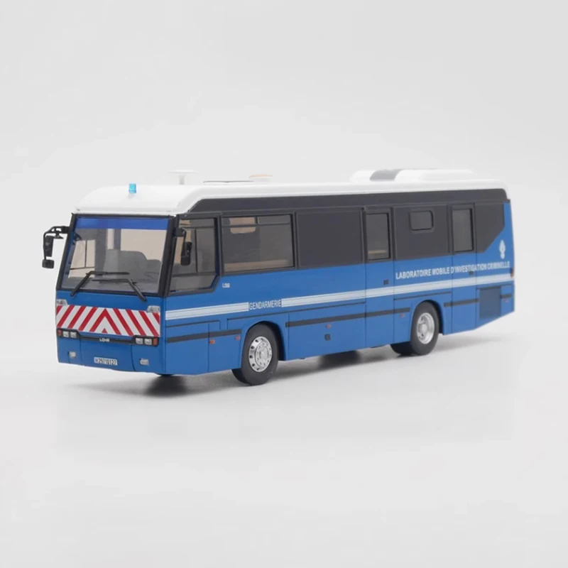 IXO Diecast 1:43 Scale Lohr L96 IRCGN Bus Alloy Classic Car Model Finished Product Simulation Toy Static Model Ornament