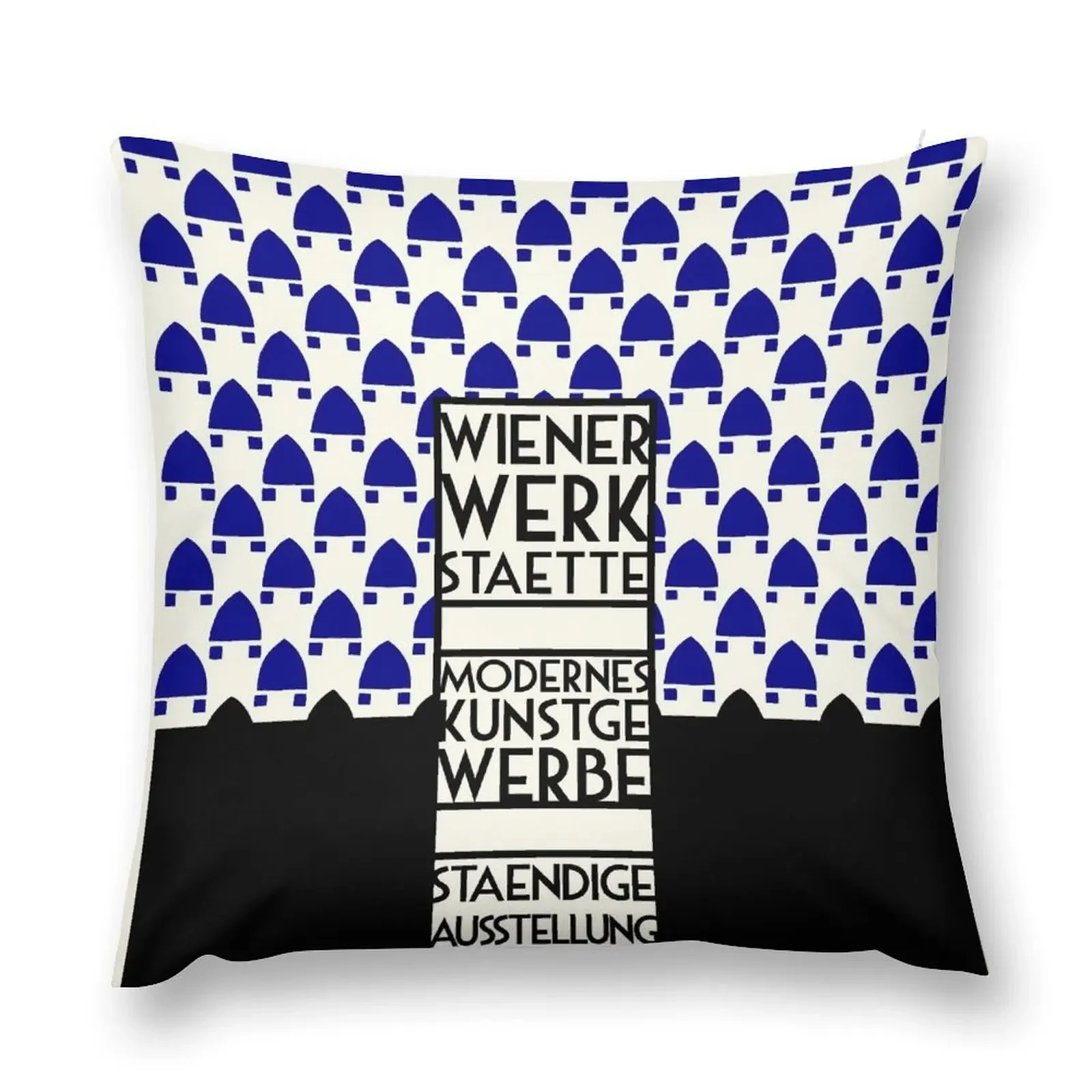 Wiener Werkstaette retro vintage artwork expo Throw Pillow Cushions Cover christmas decorations 2025 Decorative Cushion pillow