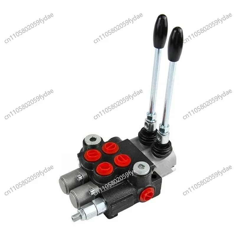 2 Spool  Hydraulic Directional Control Valve Double Acting Cylinder Spool 13GPM Adjustable Tractors Loaders