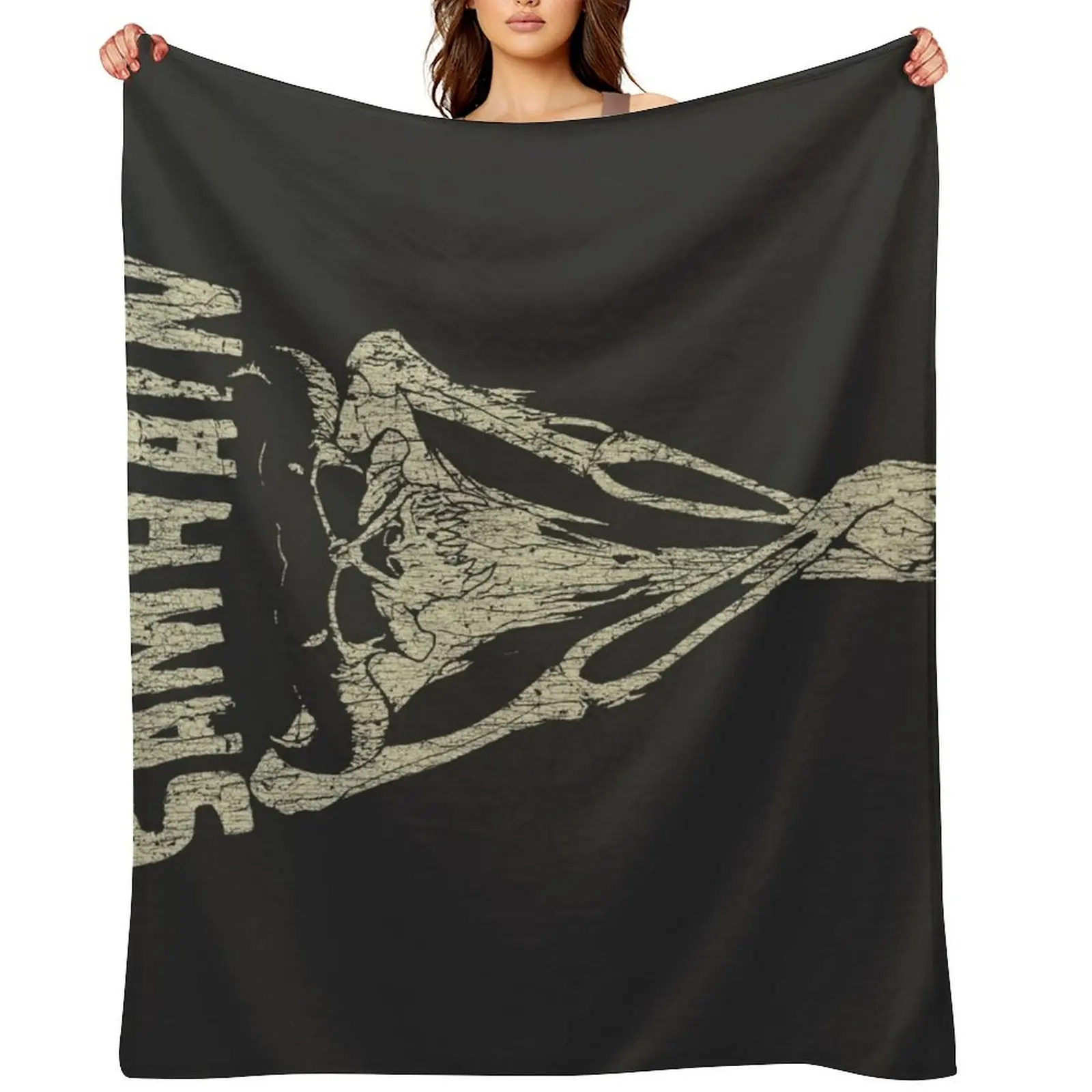 

Samhain Scarecrow 1983 Throw Blanket Single Blankets For Bed Cute christmas gifts Blankets