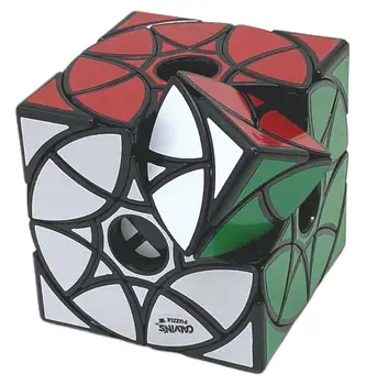 Calvin's Puzzle Void Tornado Wheel Cube Black Magic Cube Puzzle Toy Kid Gift Cubo Magico Puzzle 10 best sales 虛空立方體 - №8