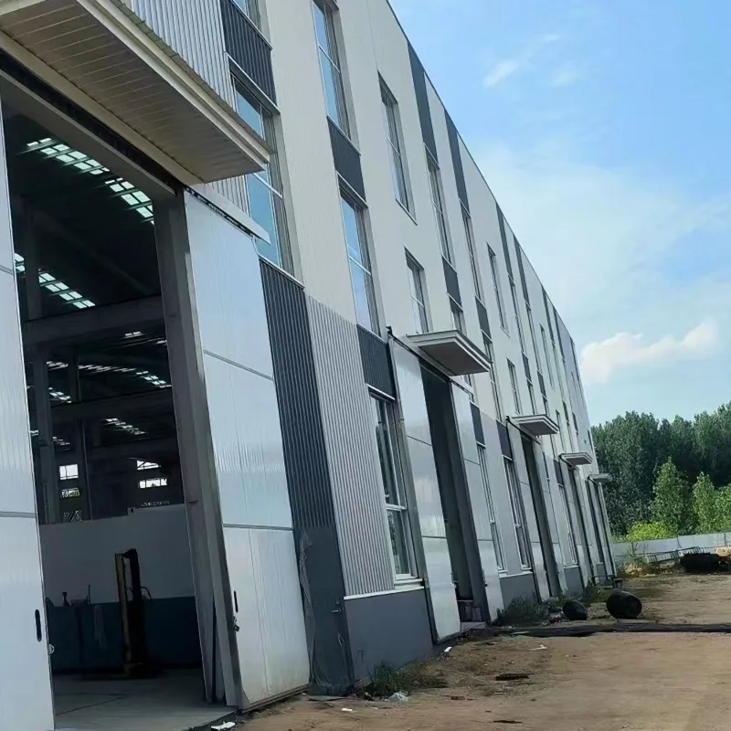 

Reusable Steel Structure Workshop Warehouse Building Eco-Friendly Frame Design for Commercial Use