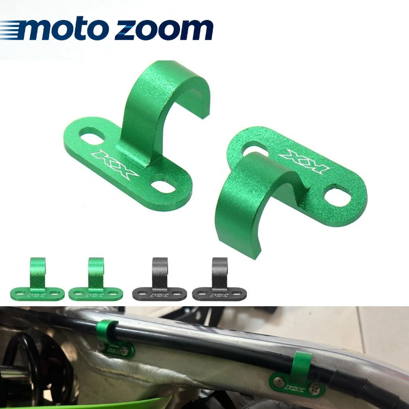 

Rear Brake Line Holder Hose Clamp For KAWASAKI KX 125 250 450 F KX250F KX250X KX450X Motorcycle Accessories Clamping Lines