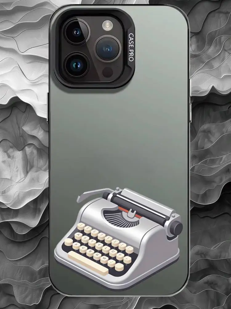 O-Object vector diagram Phone Case For iPhone 17 16 15 14 13 12 11 Pro Max Plus Silver Matte Black Cover