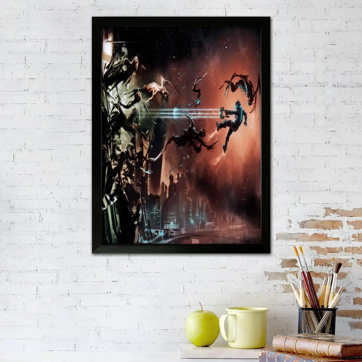 Dead Space Canvas Art Poster, Wall Art, Picture Print, Modern Family, Bedroom Decor, Posters,Decorative painting