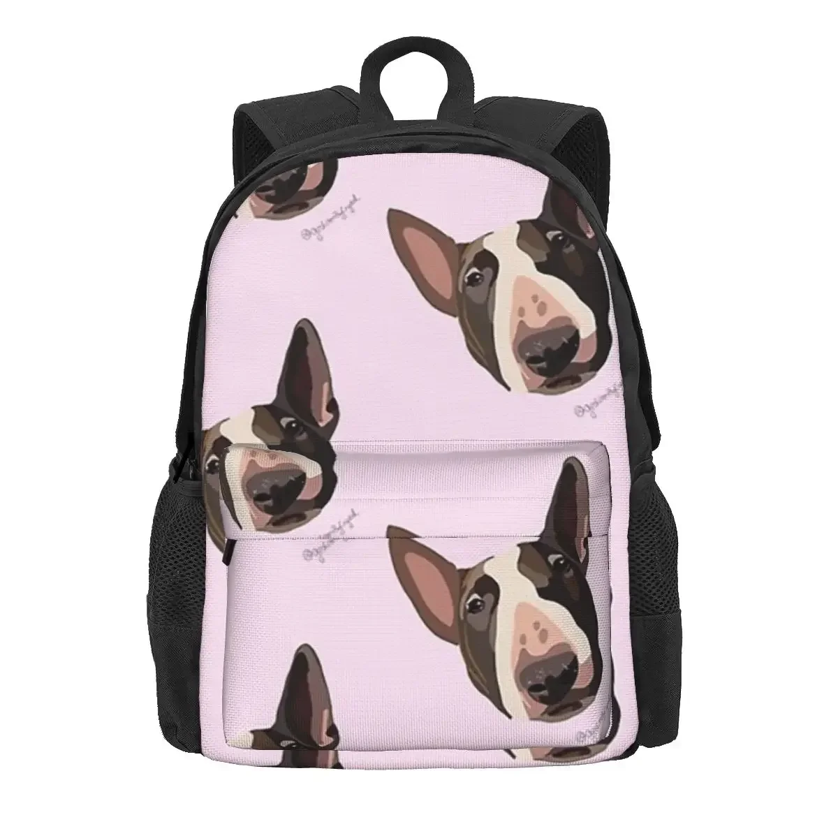 English Bulldog Backpacks Boys Girls Bookbag Students School Bags Cartoon Kids Rucksack Laptop Rucksack Shoulder Bag