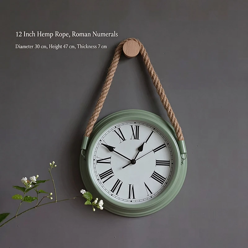 Modern Living Room Wall Clocks Decoration Quartz Retro Nordic Wall Clocks Silent Minimalist Design Home Decor Reloj Pared LLWC