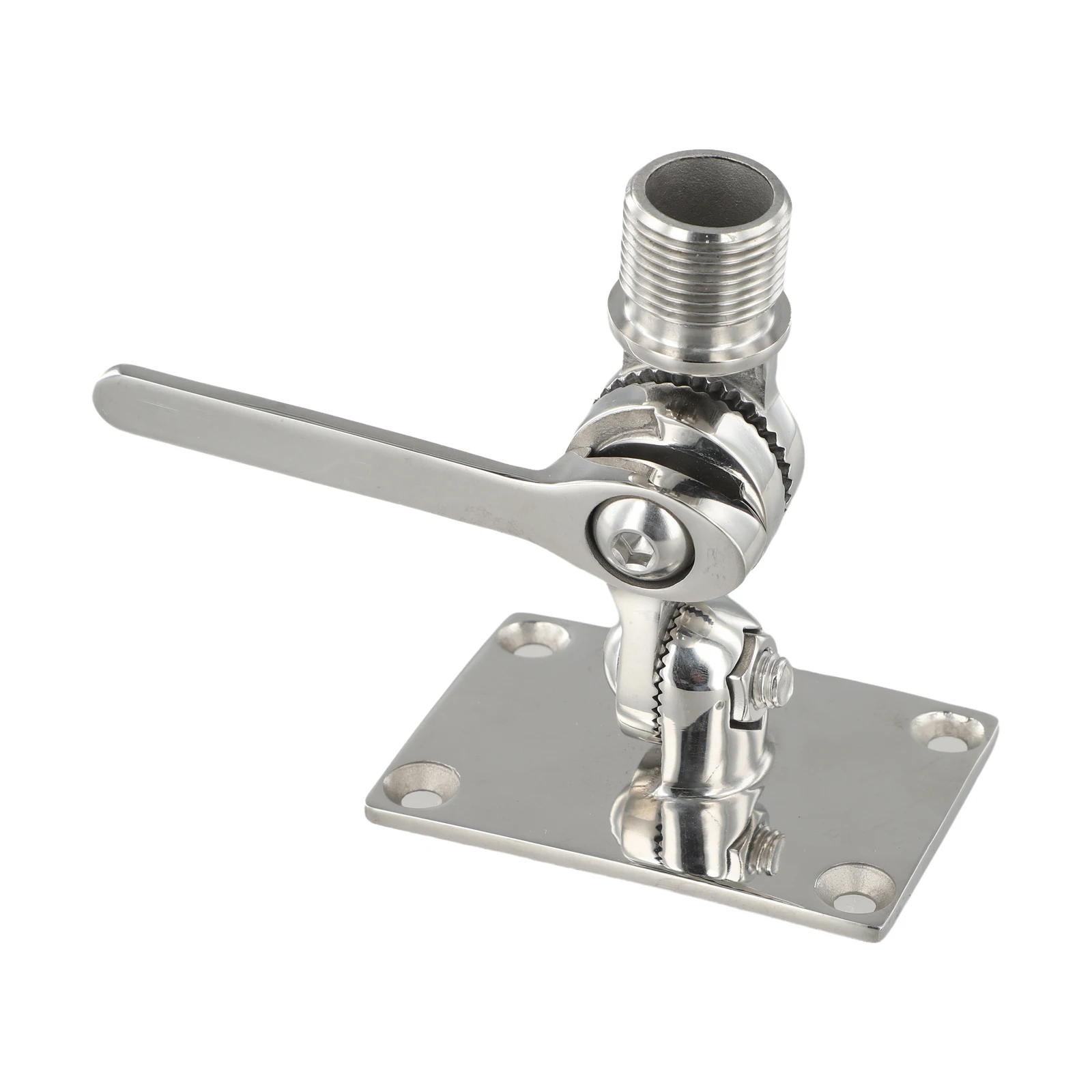 93mm X 64mm Adjustable Antenna Base Compact Base Size 93mm X 64mm Easy Positioning Adjustment Marine Applications