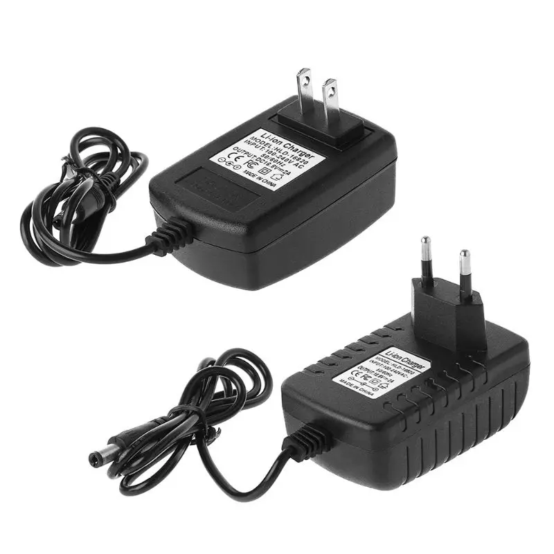 2024 New 16.8V 2A for 18650 Lithium Battery 14.4V Lithium Li-ion Battery Wall AC110V-245V EU/US Plug
