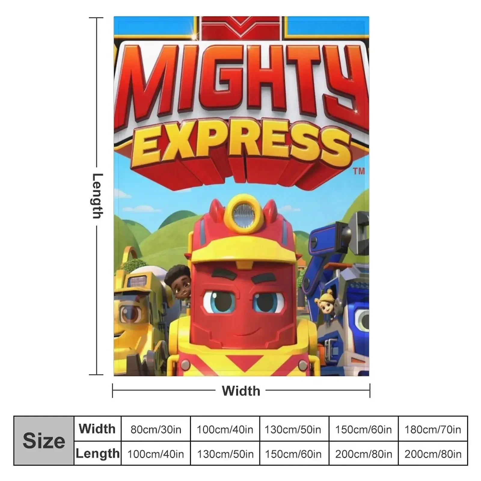 Mighty Express Throw Blanket Bed Plush For Decorative Sofa Plaid on the sofa Blankets