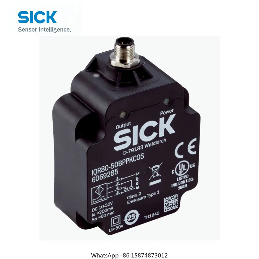 Hot selling High Quality sick sensor Inductive proximity sensors IMR IQR80-75NPPKC0S 6069286