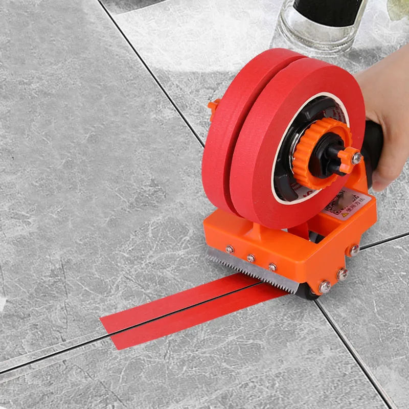 

Linear guide marking tool, tape texture paper pasting machine, spray paint sticker, beautiful seam tape pasting tool