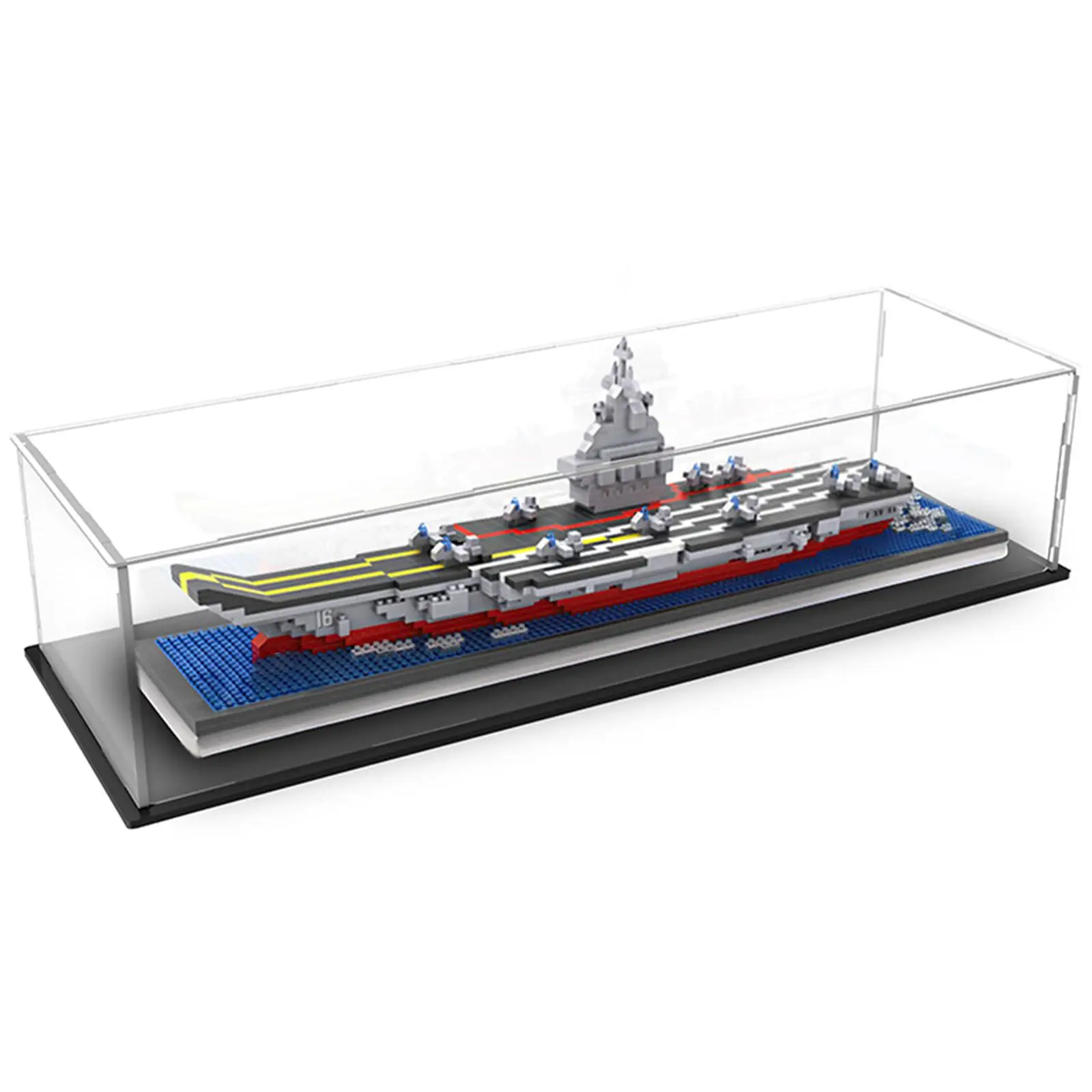 Acryl displaydoos Monteer opslagcontainers Multifunctioneel modeldisplay Helder voor automodel Souvenirs Modellen Tank Collectibles