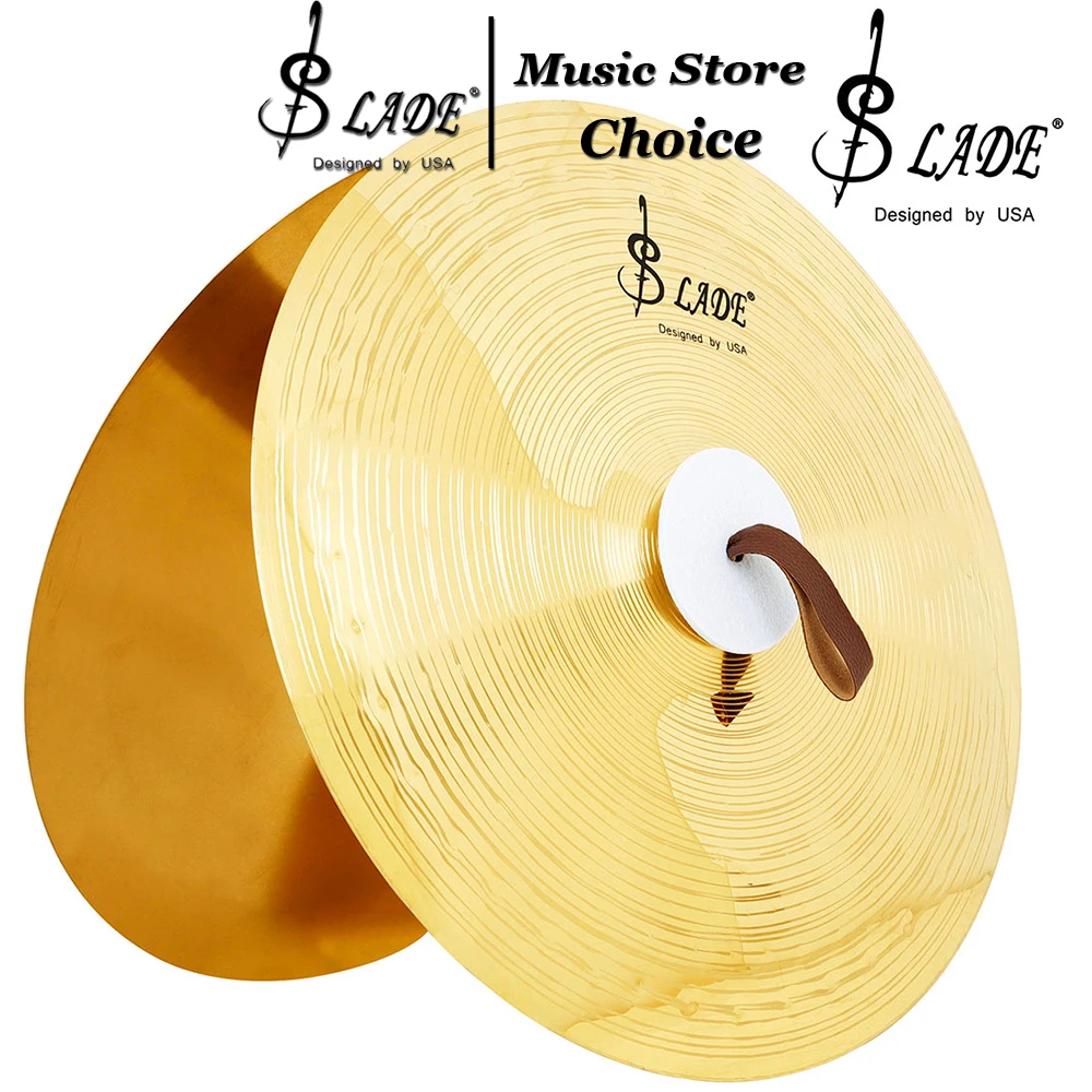SLADE Military Cymbals Alloy Materials For all kinds of music Hairstyle Important Percussion Instrument Parts with 14 16 20 Inch