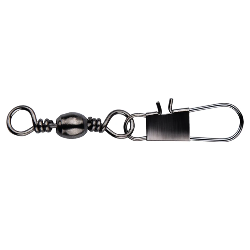 MEREDITH 50 stk./parti Fiskeforbindelsesstiftleje Rolling Swivel Rustfrit Stål Adgang til Fishorie