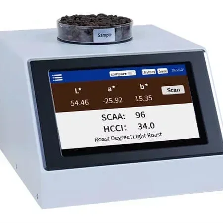 2026/LS177C Coffee Colorimeter Measuring SCAA, Roast Degree, Color Difference Comparison of Coffee Beans
