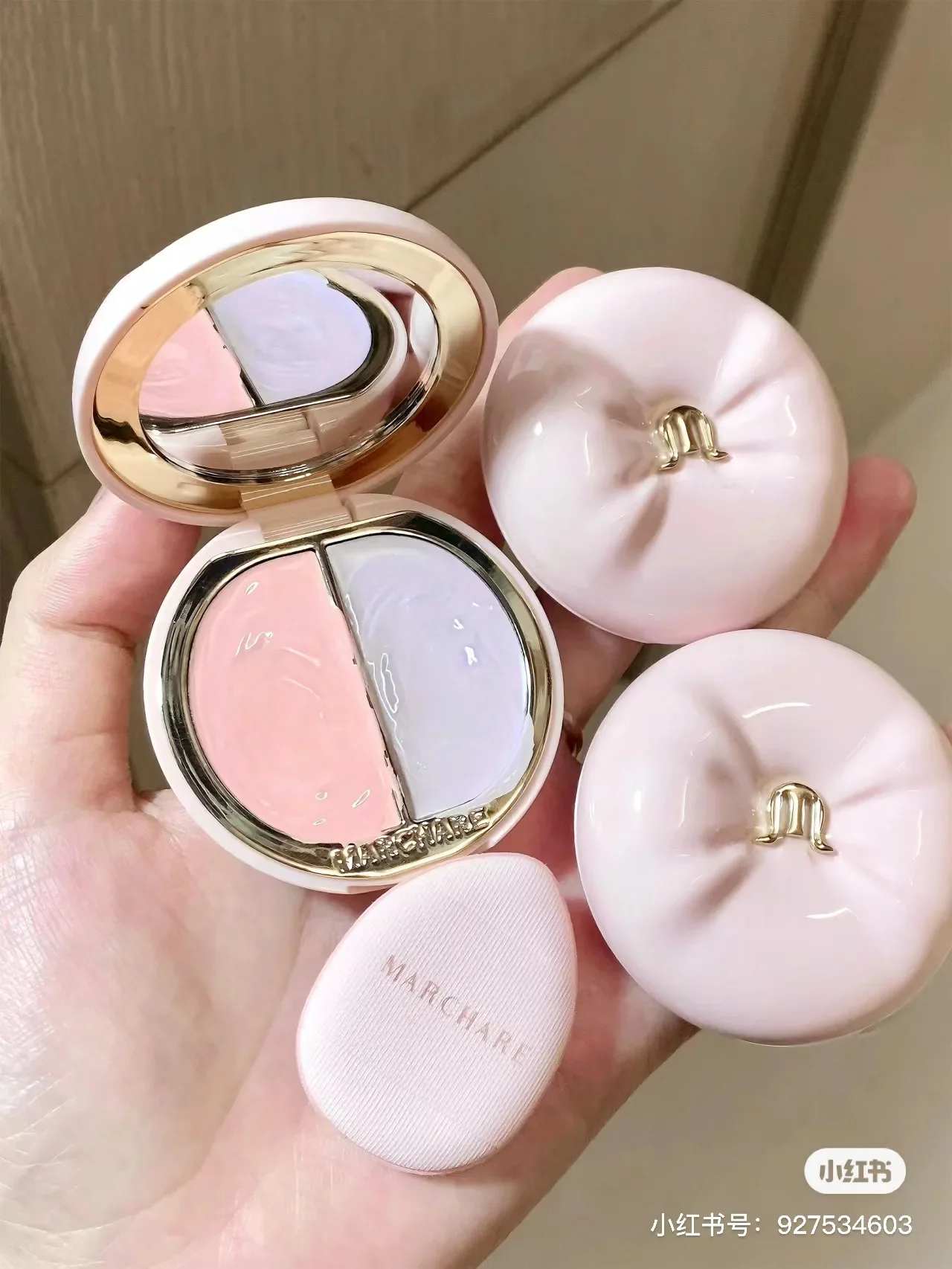 لوحة كونسيلر للوجه ريتشير، لونين، ترطيب، الهالات السوداء، العيوب، حب الشباب، الهالات السوداء، نسيج كريمي #1