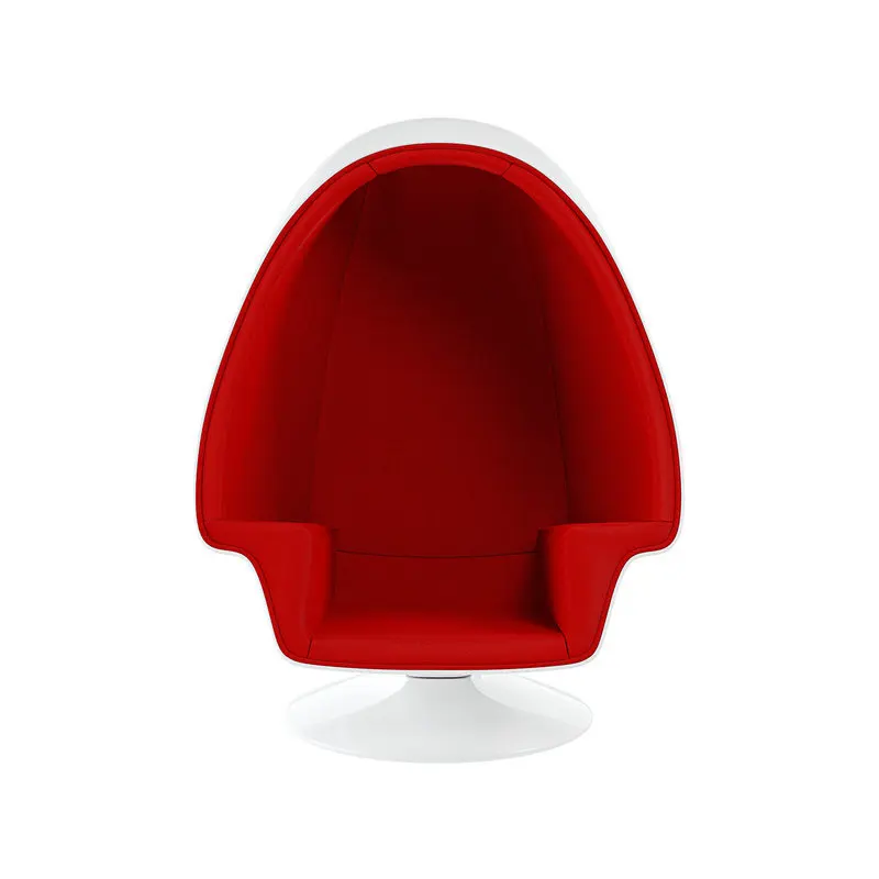 

Single bubble chair eggshell chair rotation