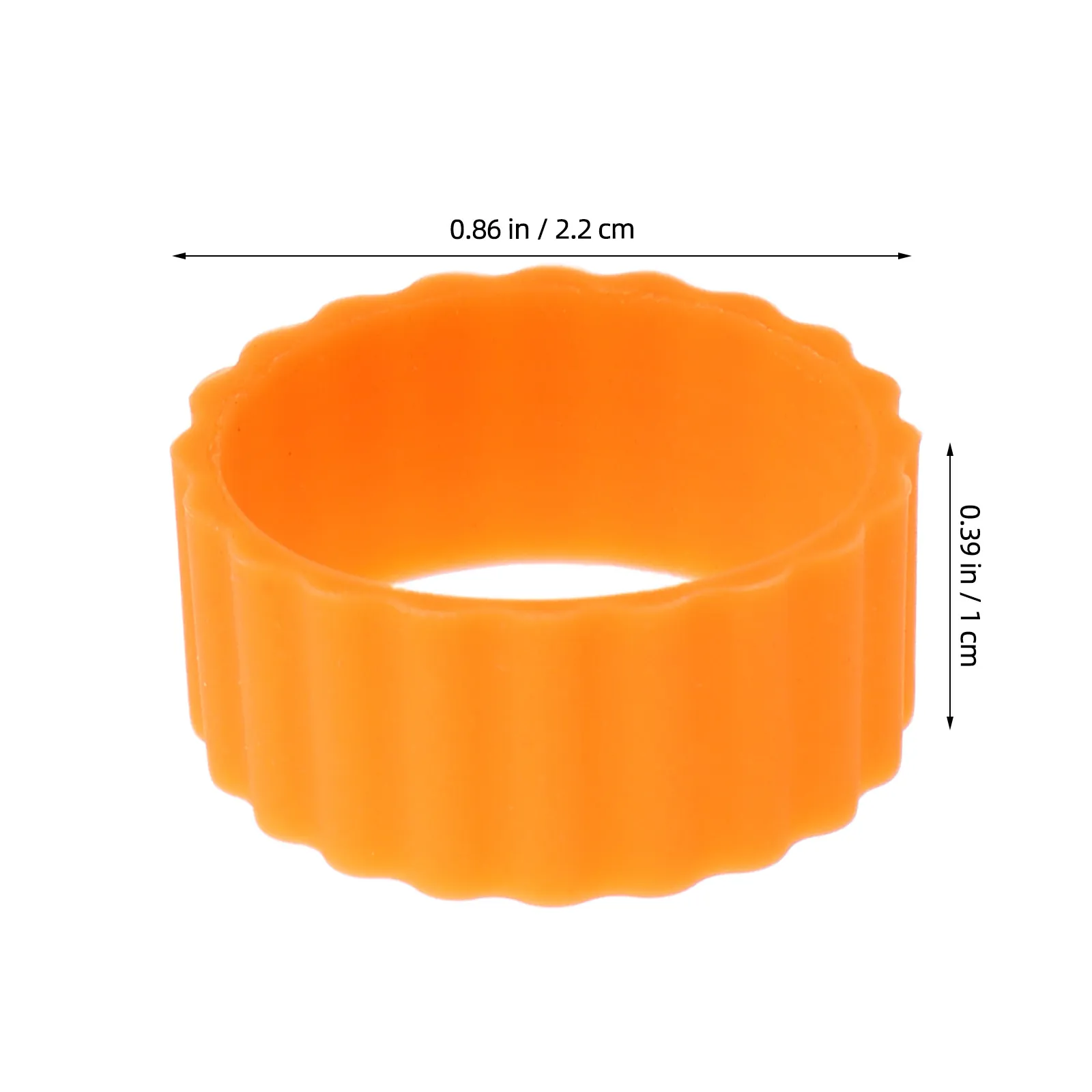 20Pcs Silicone Taper Grippers Hugger Rings Stable Holder Inserts for Upright Taper Candles with Wax Protection