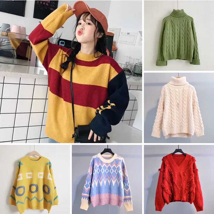 Cozy Strickpullover: Autumn/Winter Street Style - usage example