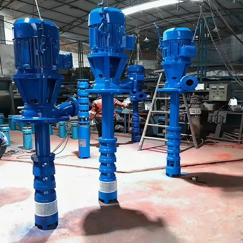 8-inch Long-shaft Axial Flow Deep Well Pump for River and Deep Well Water Extraction