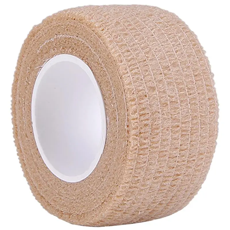 1 Roll Wound Care Bandage Tape Self Adhesive Bandage Wrap Tape Athletic Elastic Stretch Band First Aid Bandages For Wound Care