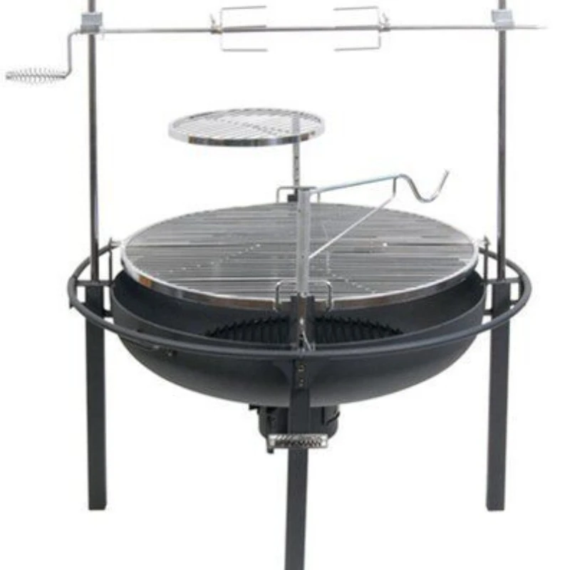 Large rotary charcoal grill, sheep grill, pig grill, chicken , brazier, American outdoor