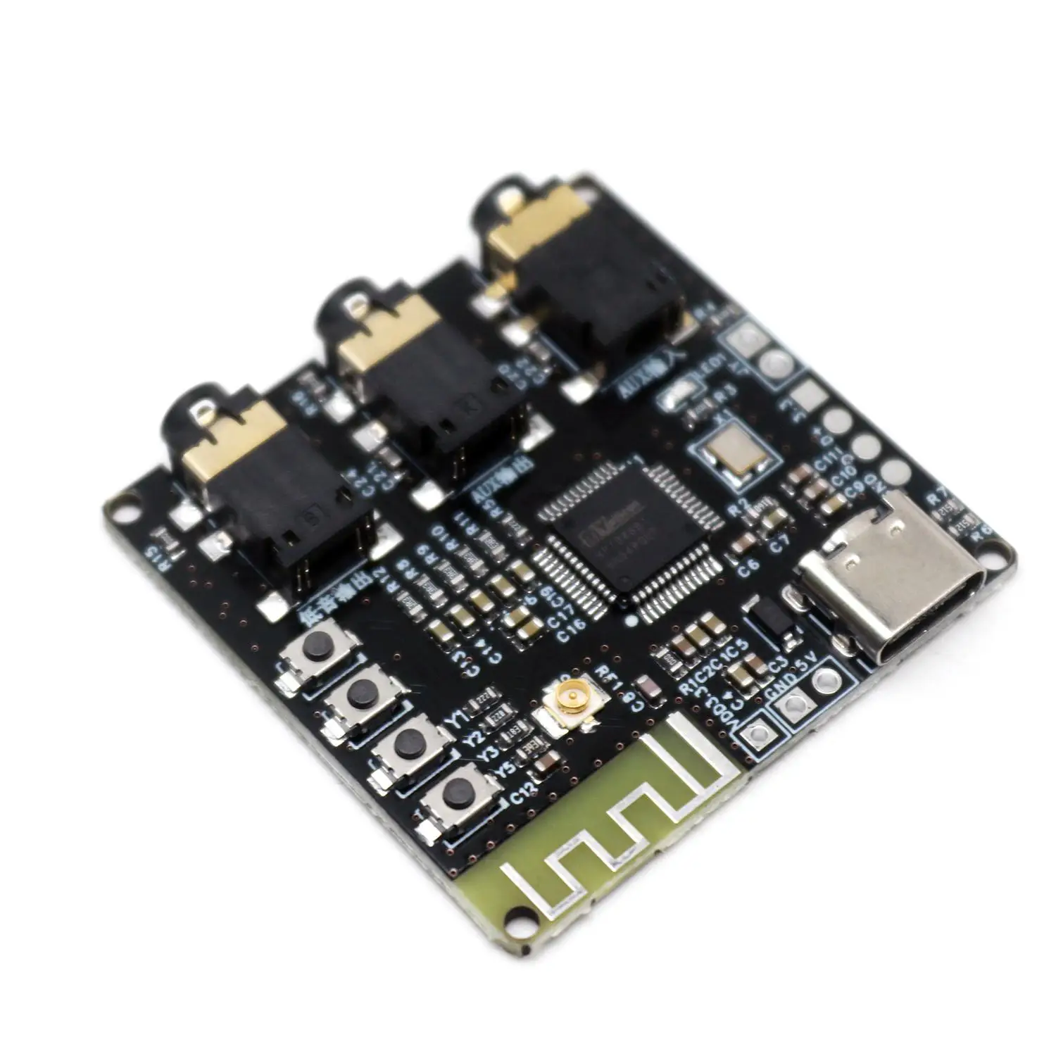 Bluetooth DSP Tuning Module BP1048B1 40 Band Equalizer Sound Card, TWS Stereo AUX DIY Audio BT Car Home Speaker Amplifier Preamp