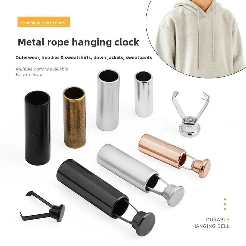 

Metal Rope End Cap Clothing Dstring Lo Tightening Belt Bule Sealing Cover for DIY Sewing Accories Home Fabric