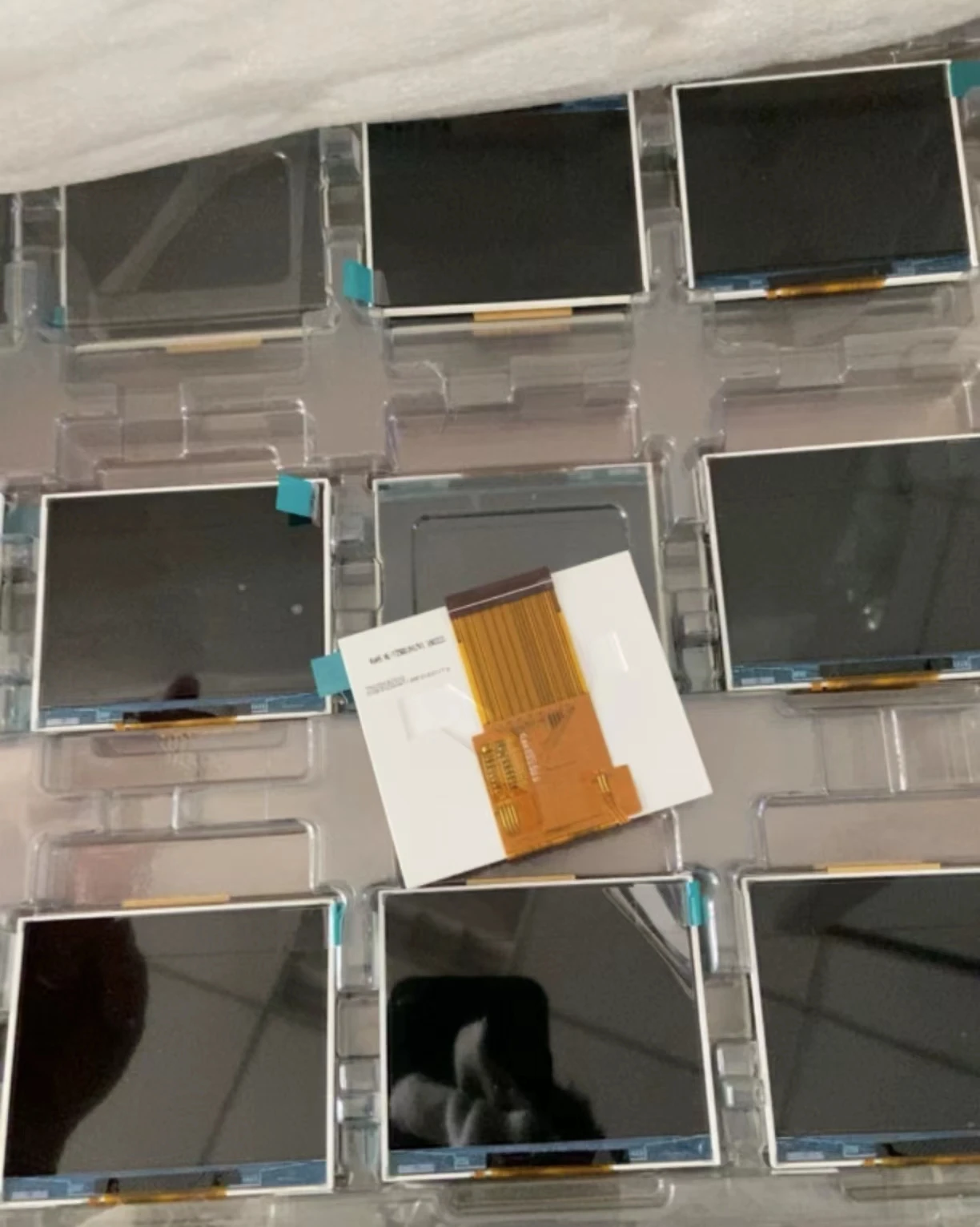 D210 LCD Screen For PAX D210 New Version POS Terminal Spare Parts Original Color LCD inner Screen