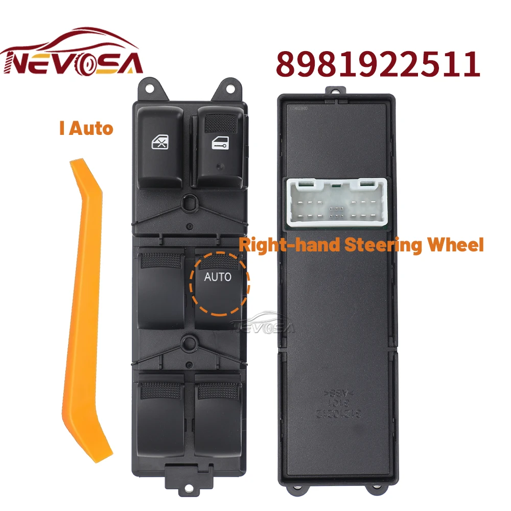 For Chevrolet S10 Trailblazer 2013 2014 2015 2016 Master Power Window Control Switch 8-97417469-0 94728492 Right Left Hand