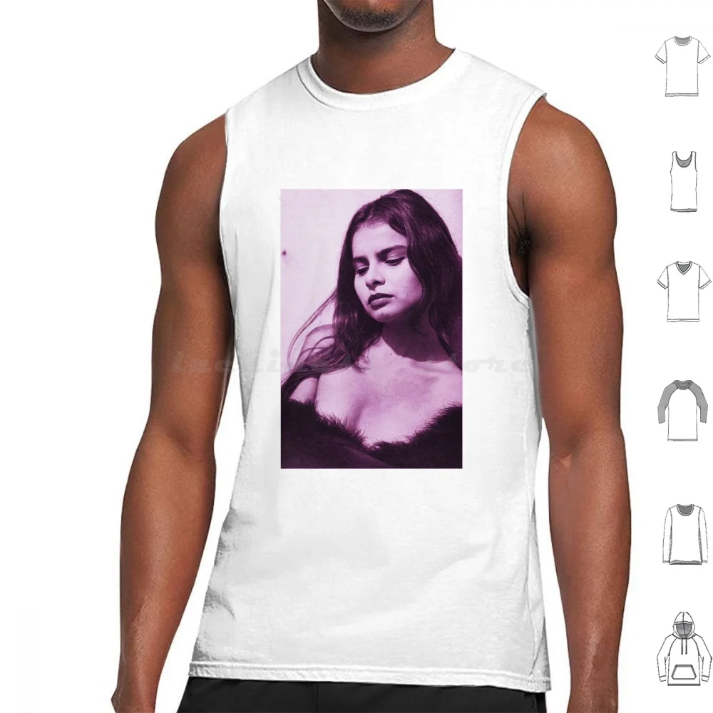 Hope Sandoval Tank Tops Print Cotton Mazzy Star Hope Sandoval Suki Ewers Colm Ó Cíosóig Josh Yenne William Cooper Jill