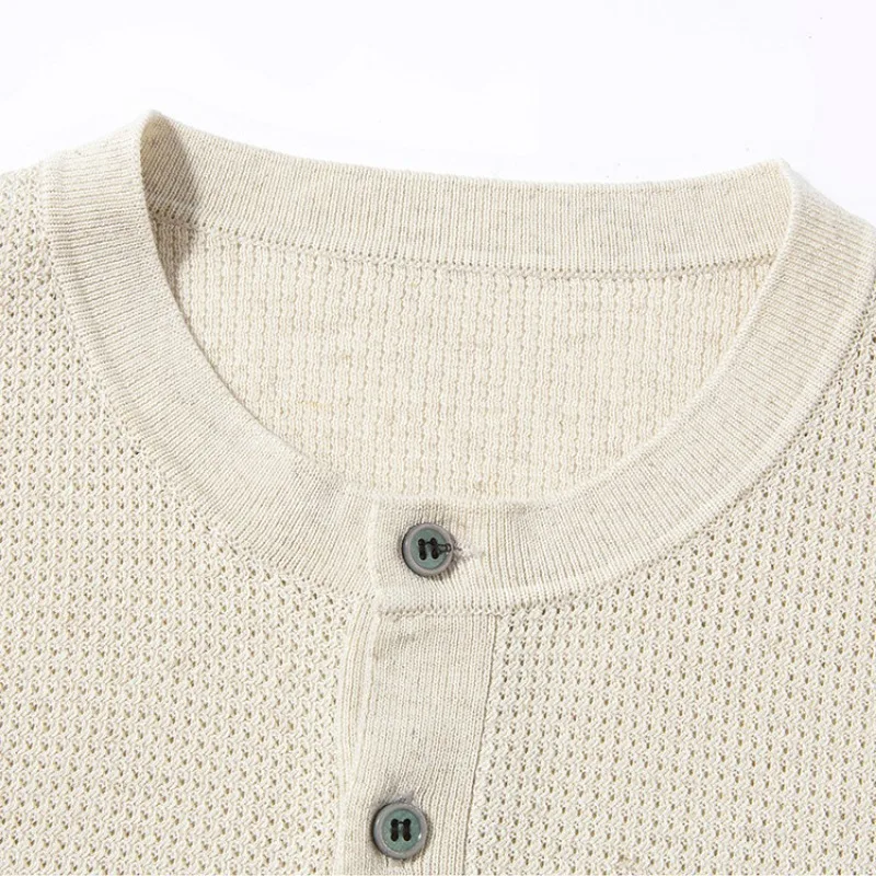 Men's Polo Shirts Linen Old Money Short Sleeve T Shirt Casual Summer Breathable Button Design