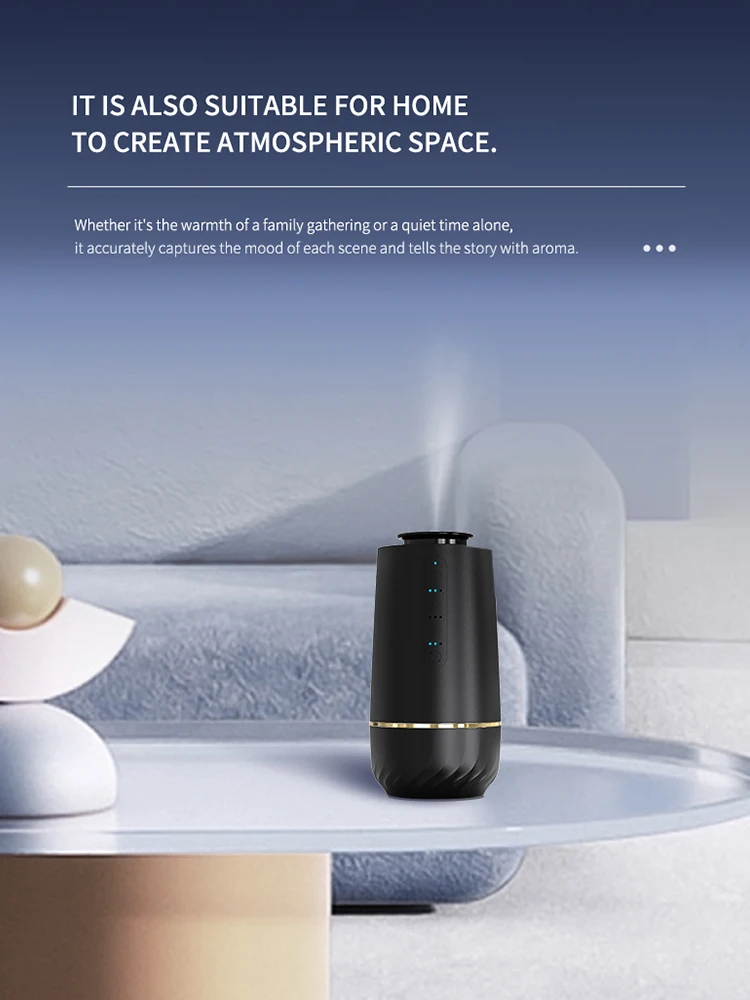 Namste Car Fragrance Humidifier 4 Modes Scent Air Car Odor Eliminator Air Home Freshener USB Charging Car Diffuser 800mAh - Image 5