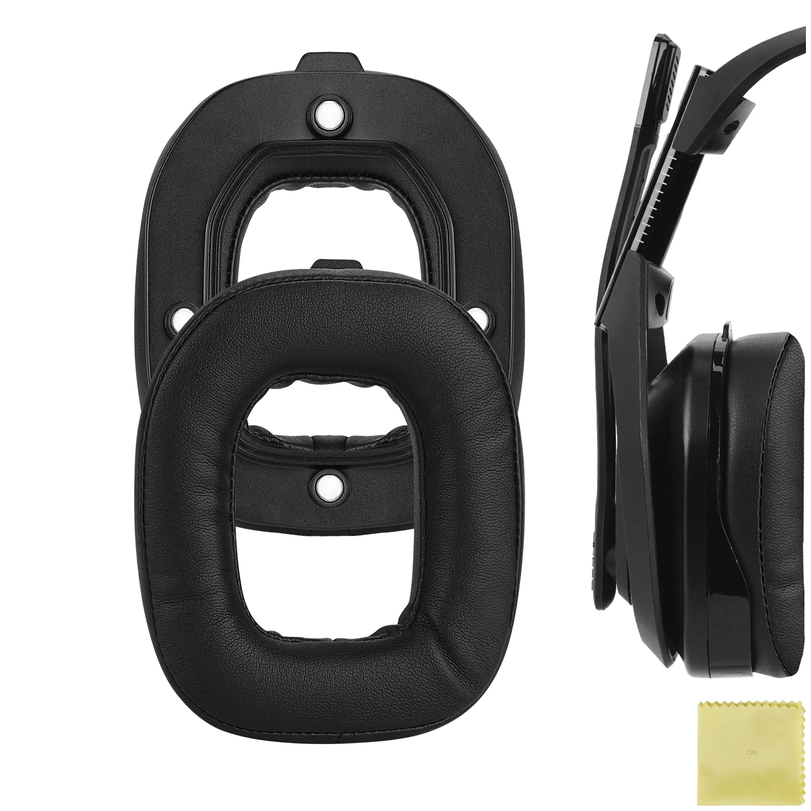 Geekria QuickFit Replacement Ear Pads for Astro A40 TR Headphones Ear Cushions, Headset Earpads