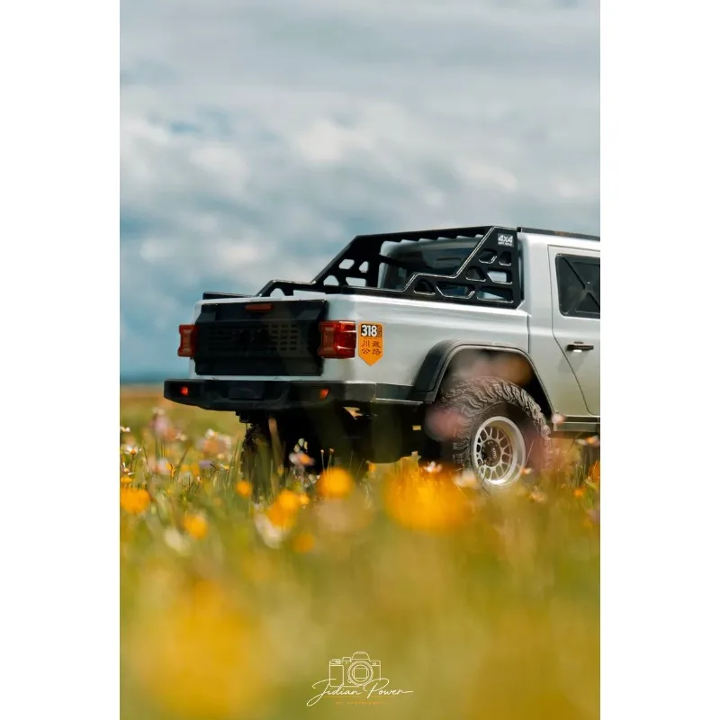 3D Printed Hollow Roll Bar for CK5812 1/7 RC Crawler, Upgrade Direct Fit No Drill, Factory Hole , High Strength Easy Install