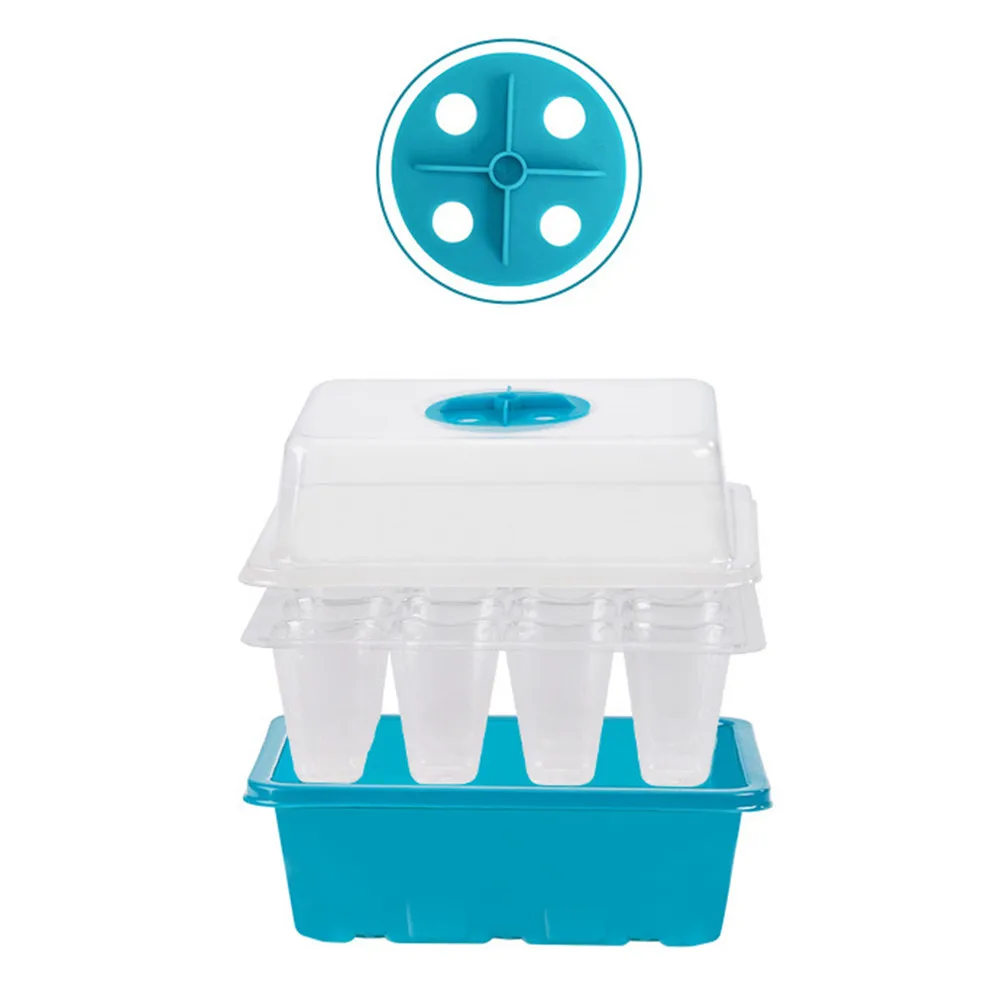 Germination Growing Plant Grow Box Grow Grow Box Insert Box Nursery Plants Propagation Transparent Lid Brand New