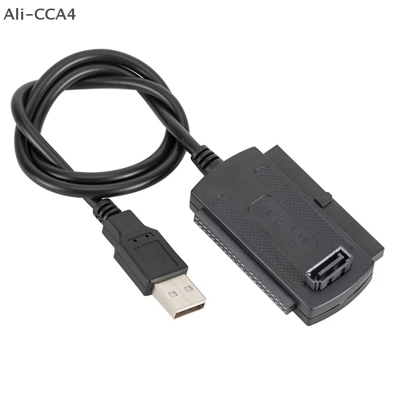 كابل محول CCA4-USB 2.0 إلى IDE لمحرك الأقراص الصلبة 2.5 3.5 بوصة HD