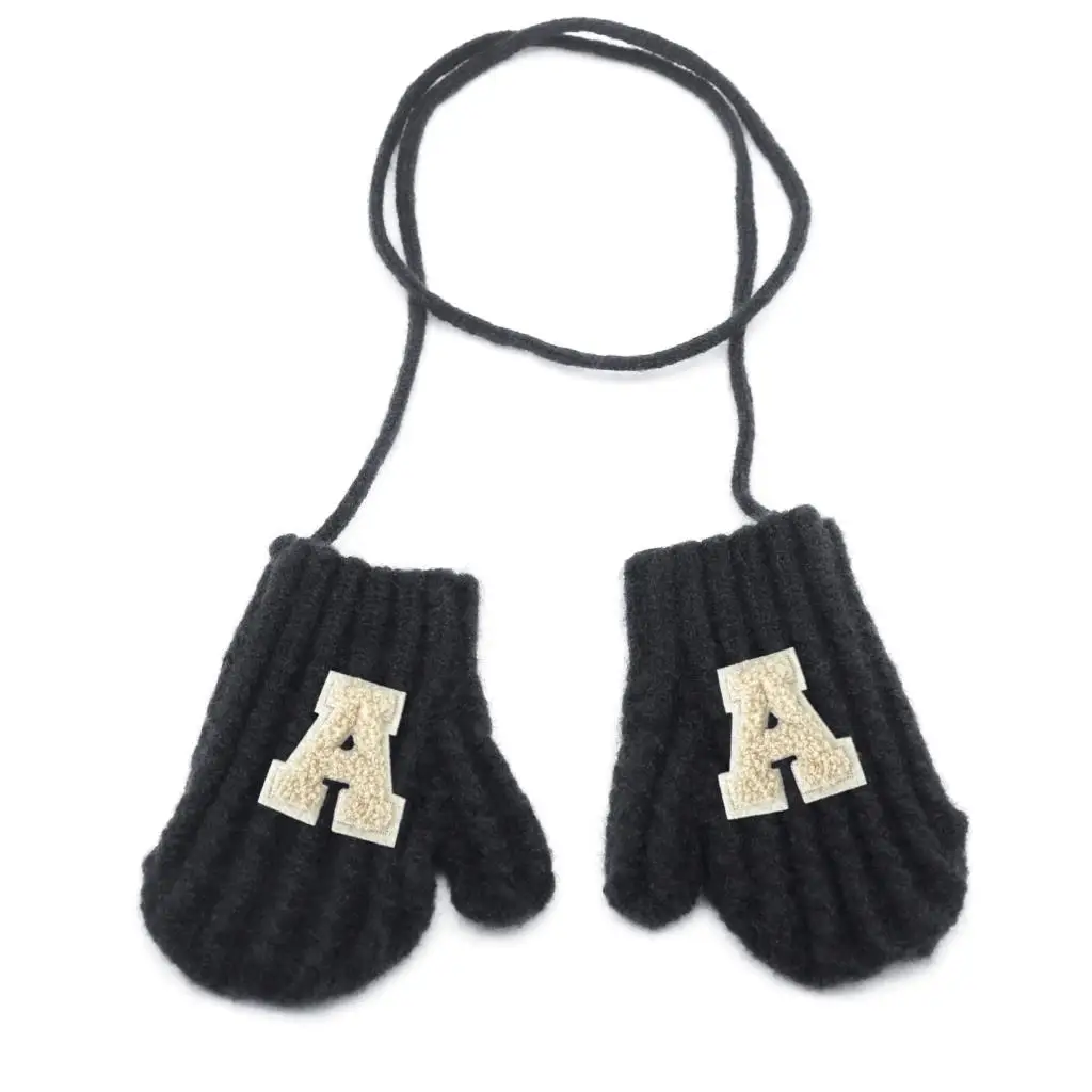 NEW Autumn and winter Acrylic knitted Warm mittens gloves For Baby and Kids Outdoor