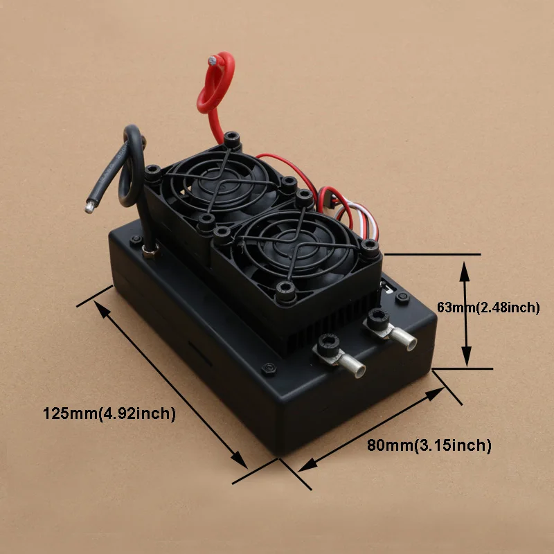 1 SZT. Dwukierunkowy regulator obrotów szczotkowy ESC 200A 12-33V do łodzi RC, moduł sterowania silnikiem 3S-7S