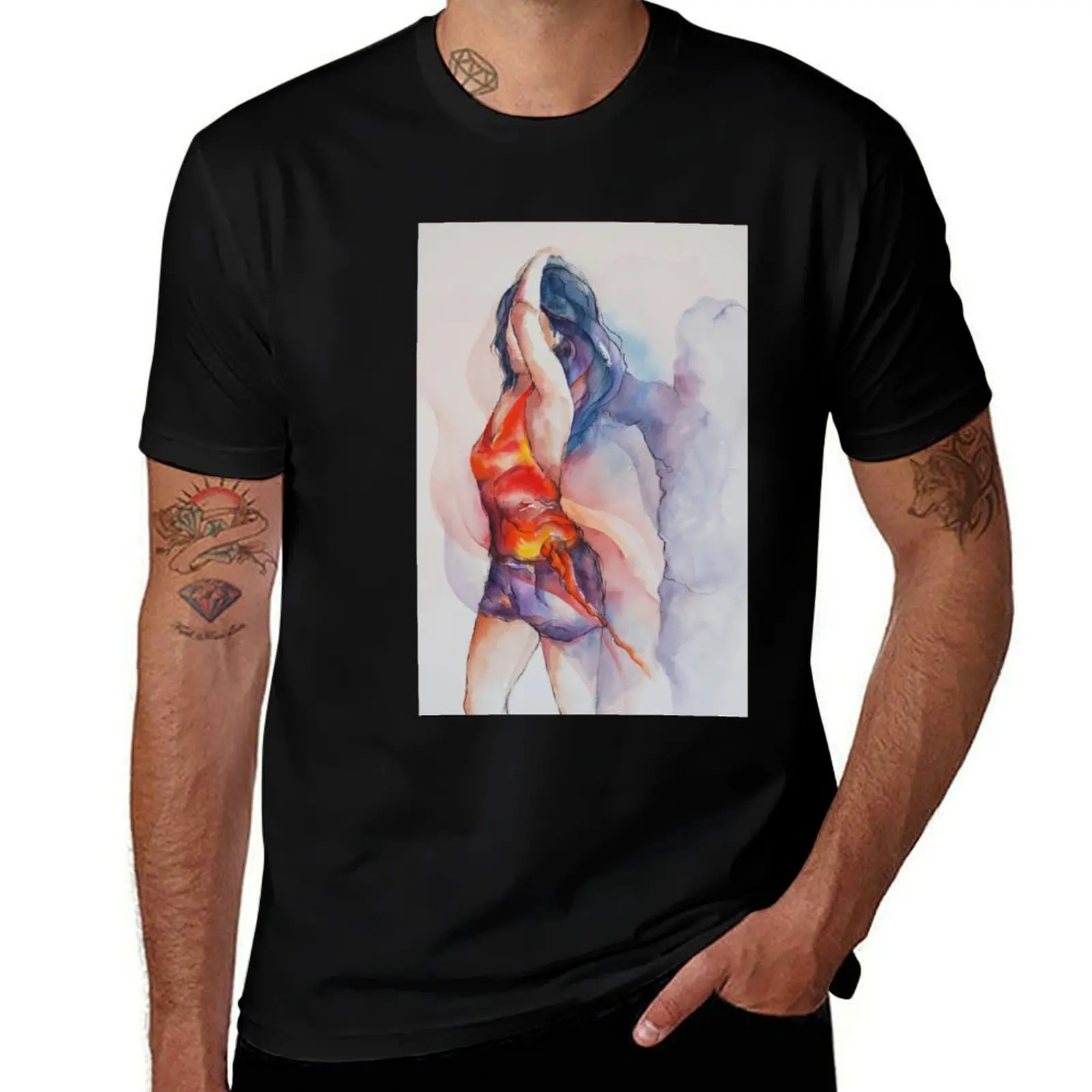 salsa twirl T-Shirt Big Size Daily Wear T-Shirt