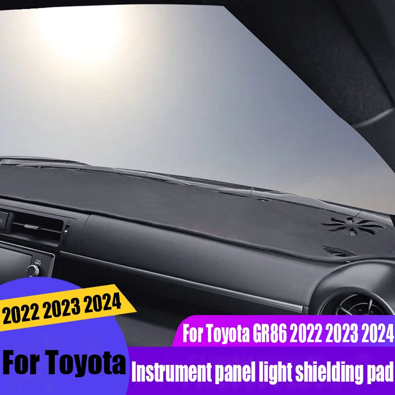 

Для Toyota GR86 2022 2023 2024, приборная панель, затеняющая накладка, товары для украшения интерьера автомобиля, защита от солнца и теплоизоляция