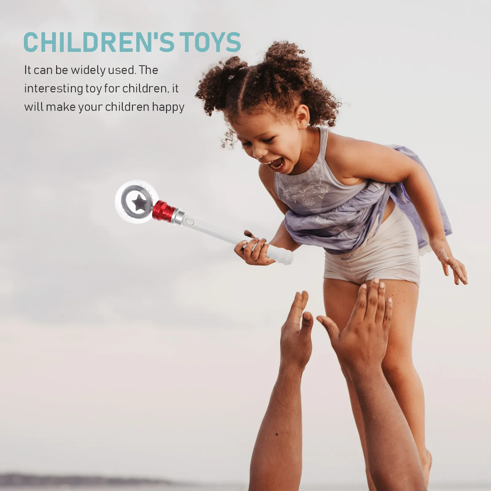 

1 шт. светодиодная светящаяся мигающая палочка-фонарик для детей, для ночных баров, клубов, мероприятий, ручной светящийся декор для создания праздничной атмосферы