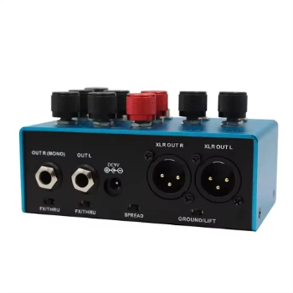 A40I Audio Bright Flame Multi Guitar Amp Simulator Pedal Stereo Cabinet Sim Box Preamp DI Box Effect Pedal
