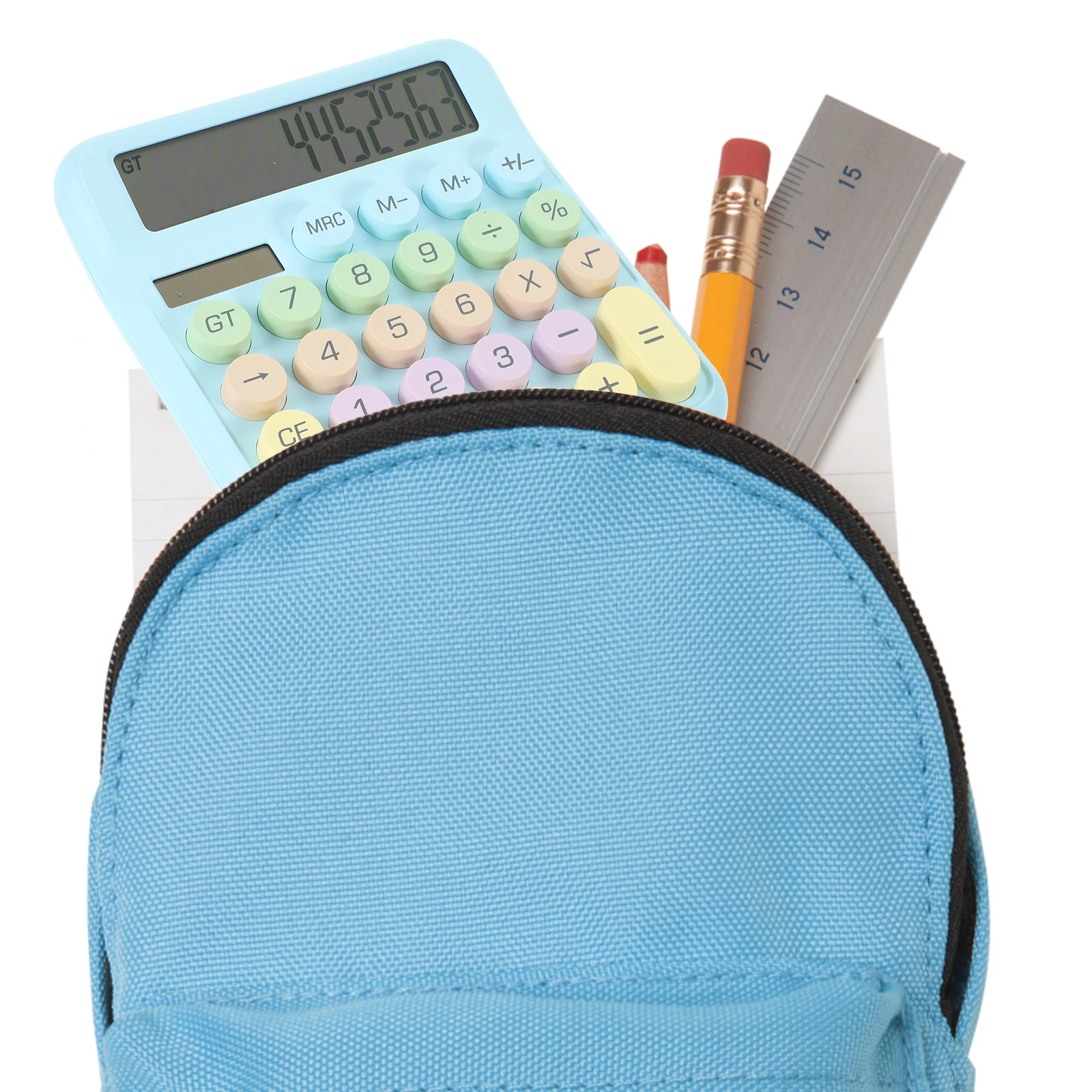 

Mechanical Keyboard Calculator Portable Candy Color Simple Electronic Calculation Tool For School Office Student Gift