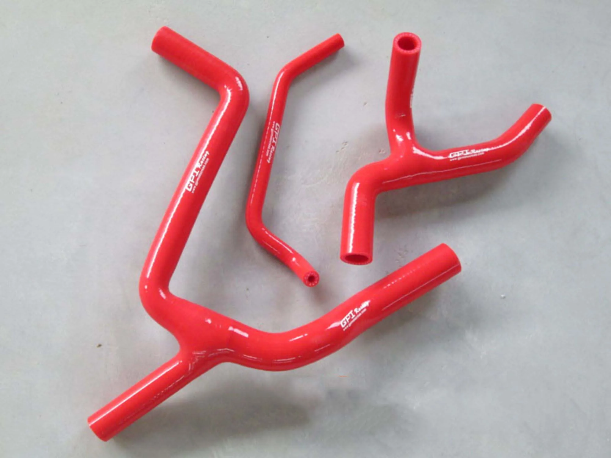 Red Silicone Radiator Y Hose For 2009-2015 Kawasaki KX450F 2009 2010 2011 2012 2013 2014 2015