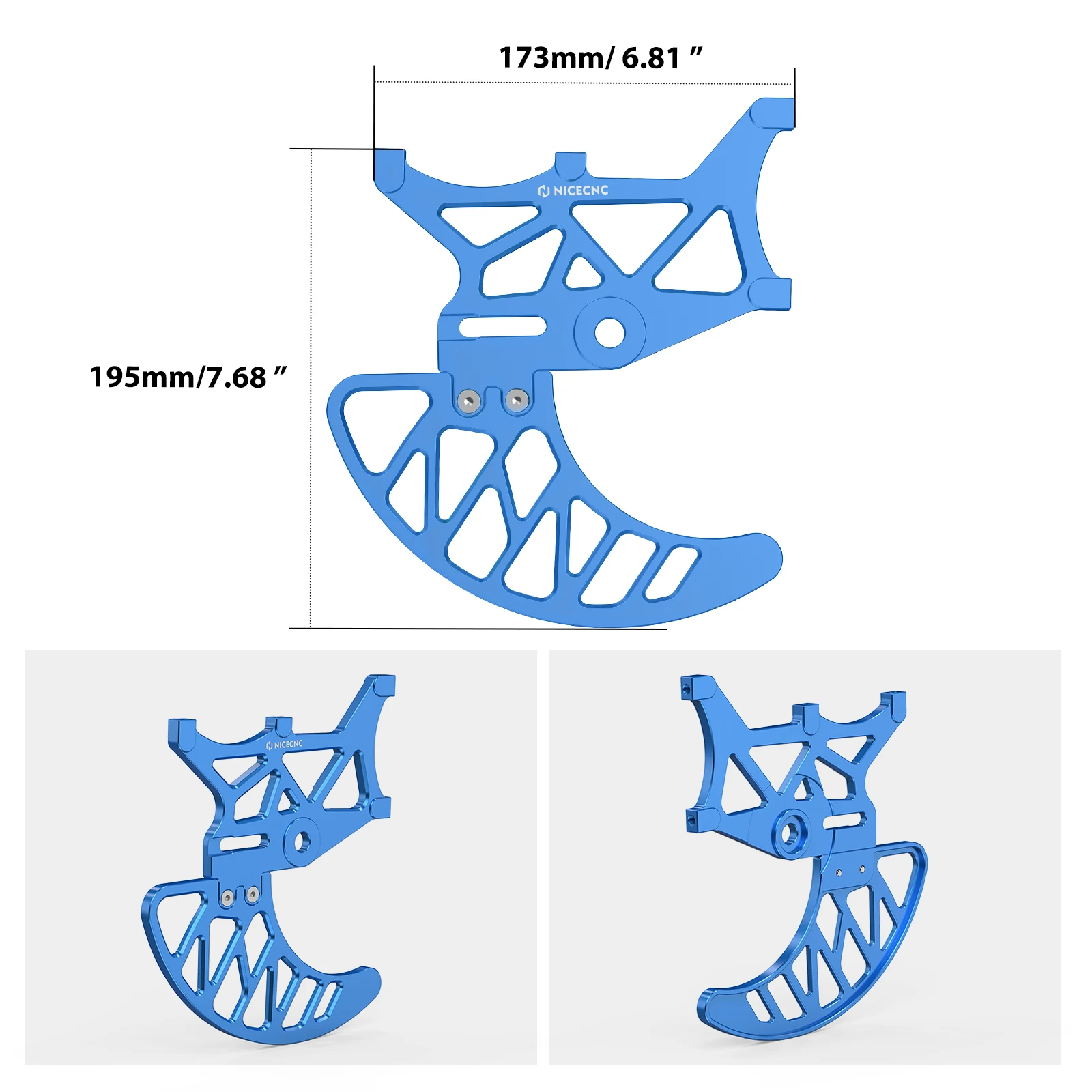NICECNC Rear Brake Disc Guard Sprocket Caliper Protector For Surron light bee X light bee S L1E Segway X160 Segway X260 Sur-ron